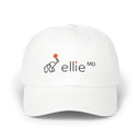 Coral Embroidered Dad Cap