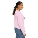 Coral Embroidered Crewneck