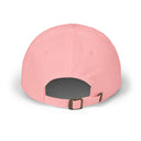 Coral Embroidered Dad Cap