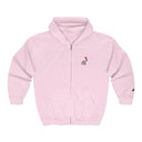 Embroidered Zip-Up