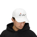 Coral Embroidered Dad Cap