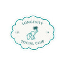 Longevity Social Club Kiss-Cut Sticker