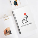 EllieVate Your Life Spiral Notebook