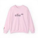 Coral Embroidered Crewneck