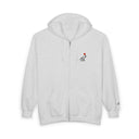 Embroidered Zip-Up
