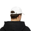 Coral Embroidered Dad Cap