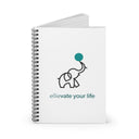 EllieVate Your Life Spiral Notebook,