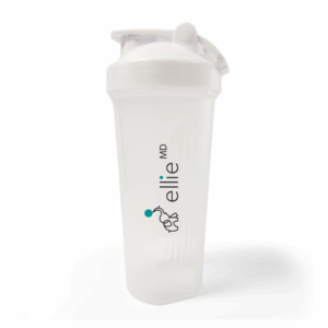 Teal EllieMD Protein Shaker, 24 oz