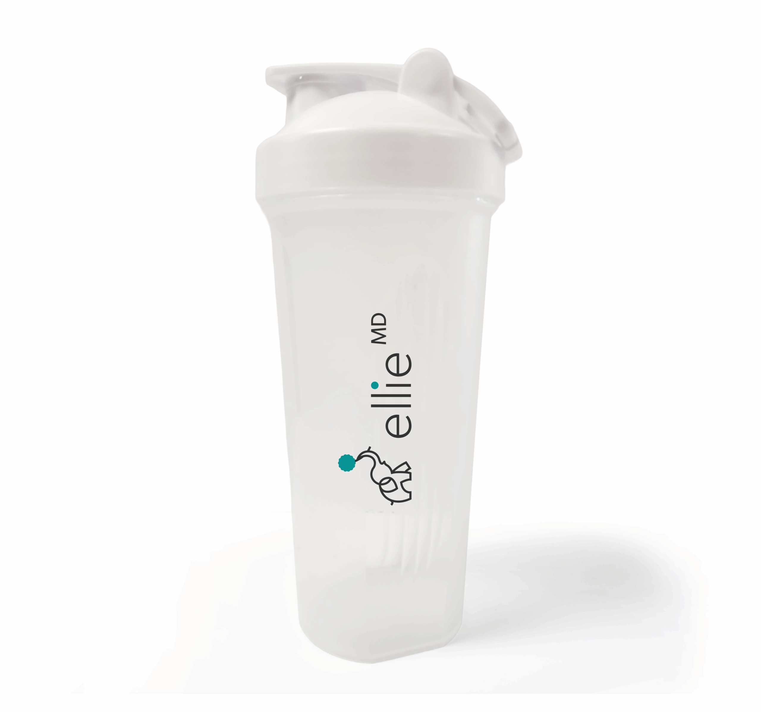 Teal EllieMD Protein Shaker, 24 oz