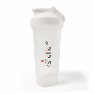 Coral EllieMD Protein Shaker, 24 oz