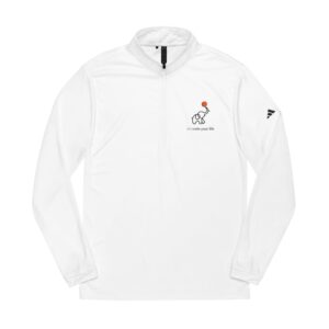 Embroidered Quarter Zip