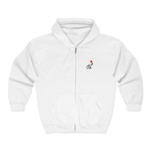 Embroidered Zip-Up