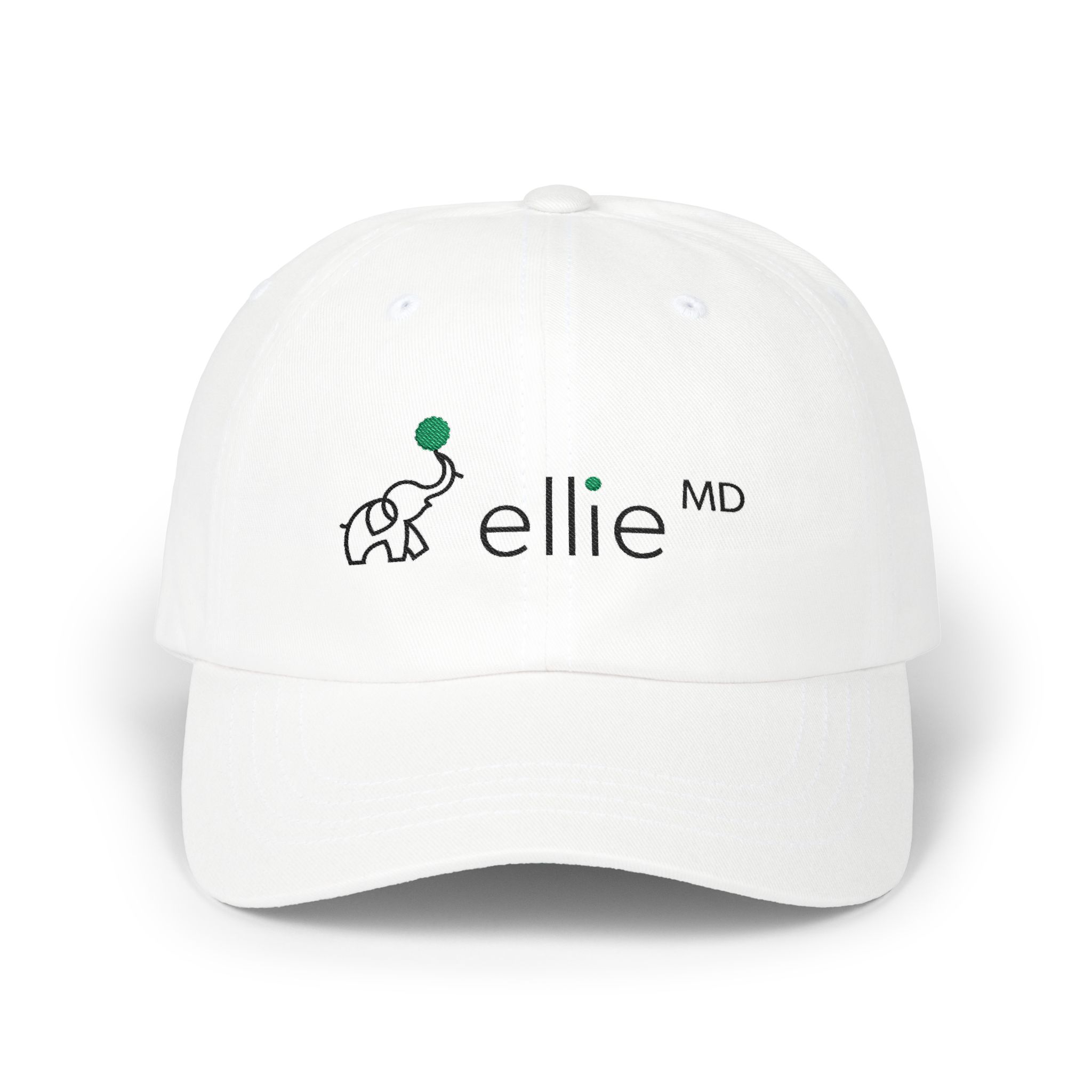 Teal Embroidered Dad Cap